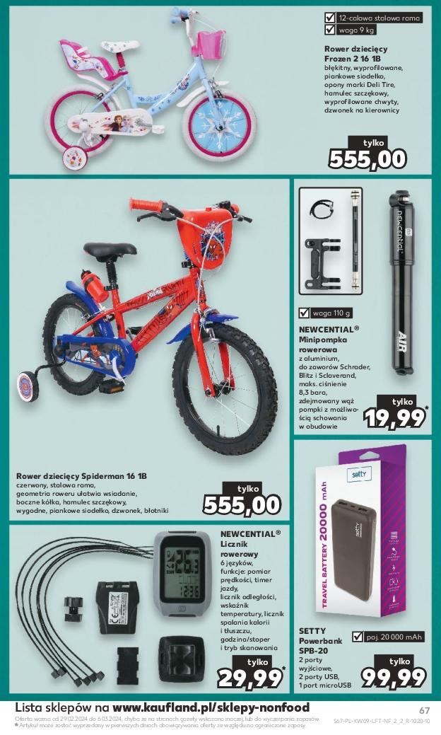 Gazetka promocyjna Kaufland str. 67