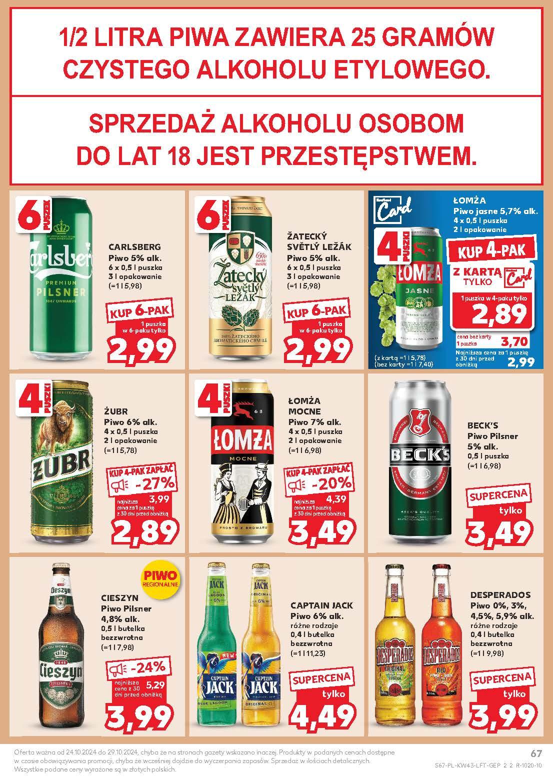 Gazetka promocyjna Kaufland str. 67