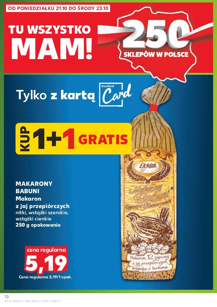 Gazetka promocyjna Kaufland str. 72