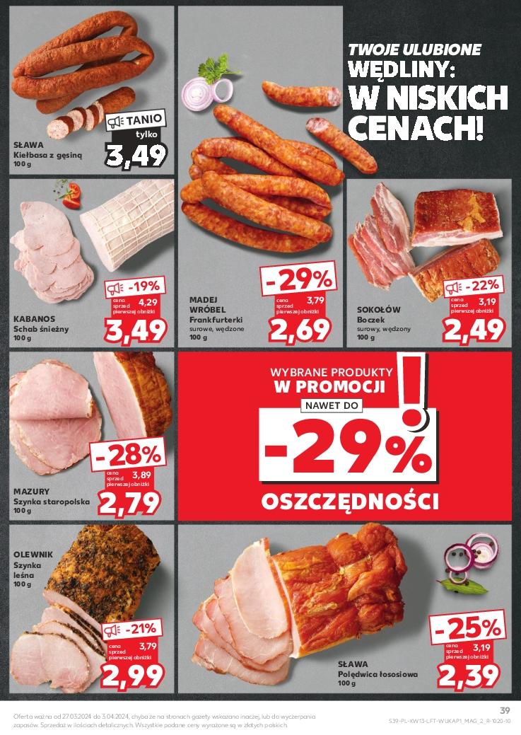 Gazetka promocyjna Kaufland str. 39