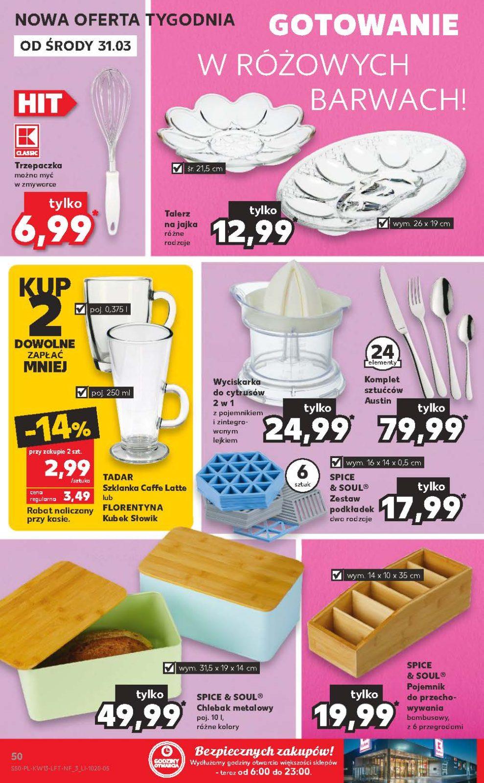 Gazetka promocyjna Kaufland str. 50