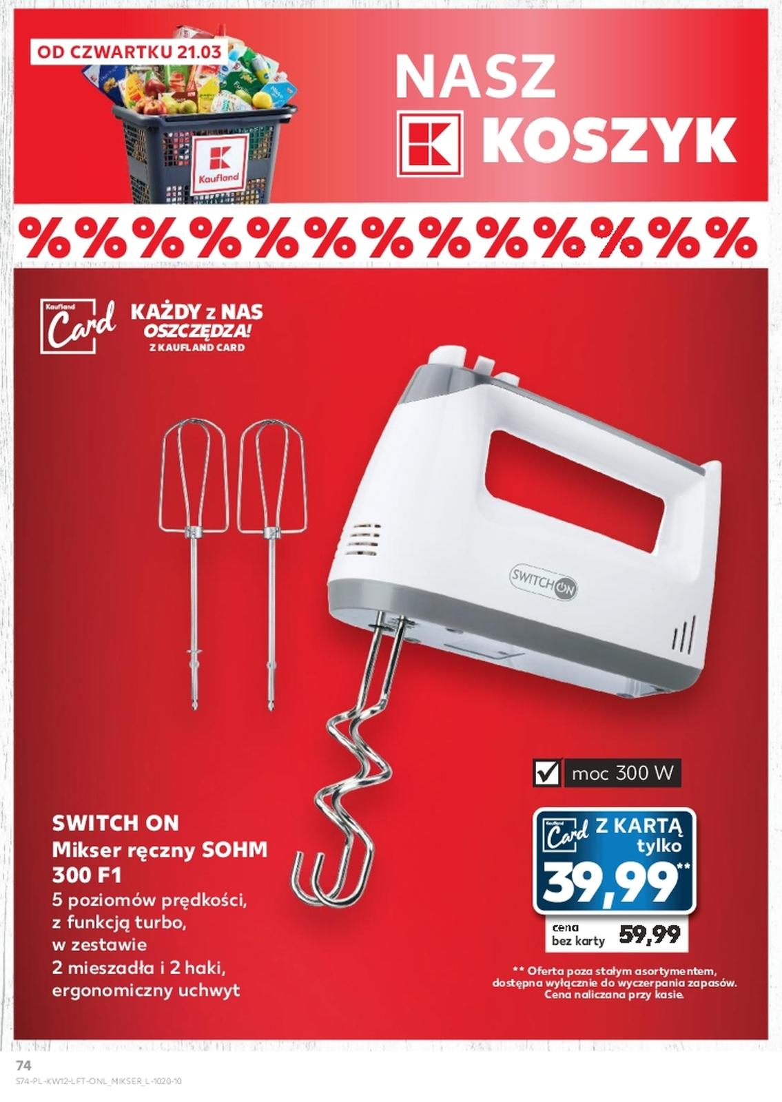 Gazetka promocyjna Kaufland str. 74