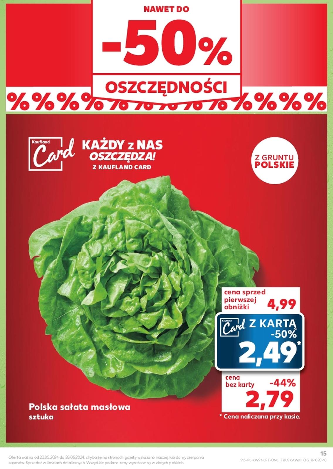 Gazetka promocyjna Kaufland str. 15