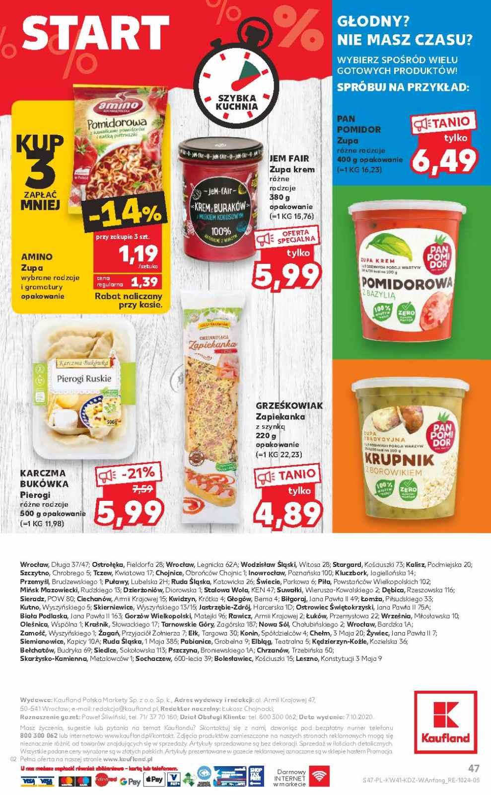 Gazetka promocyjna Kaufland str. 47