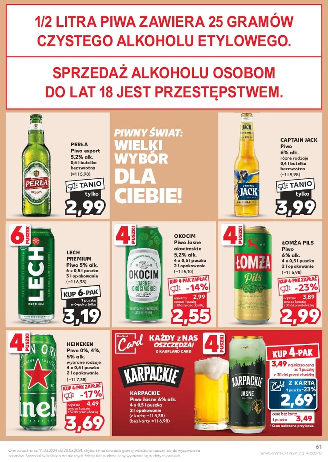 Gazetka promocyjna Kaufland str. 61