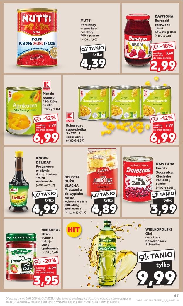 Gazetka promocyjna Kaufland str. 47
