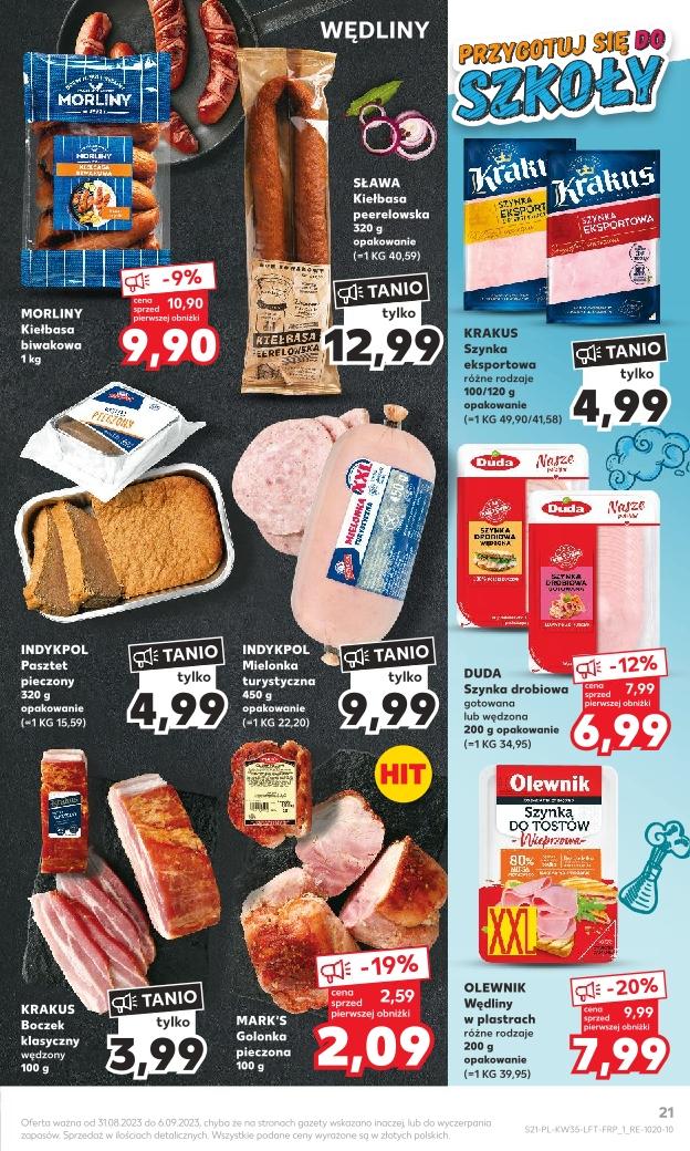 Gazetka promocyjna Kaufland str. 21