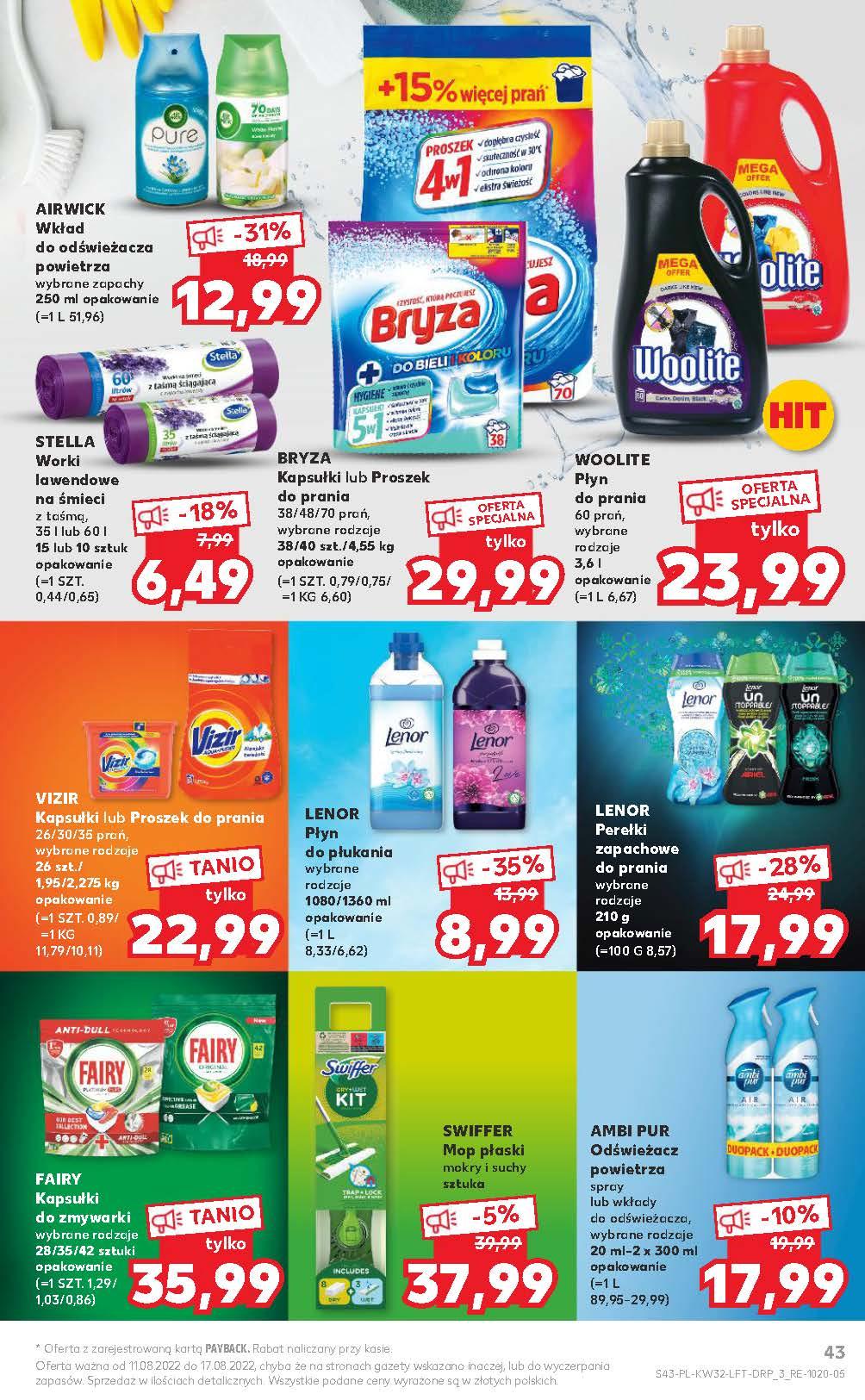 Gazetka promocyjna Kaufland str. 43