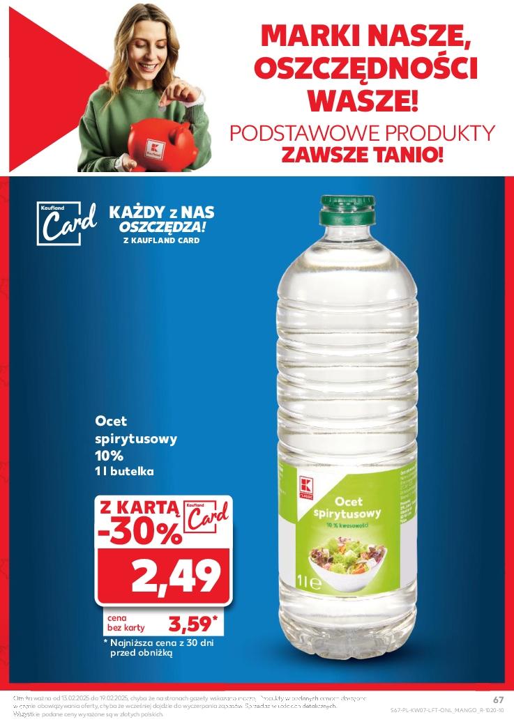 Gazetka promocyjna Kaufland str. 67