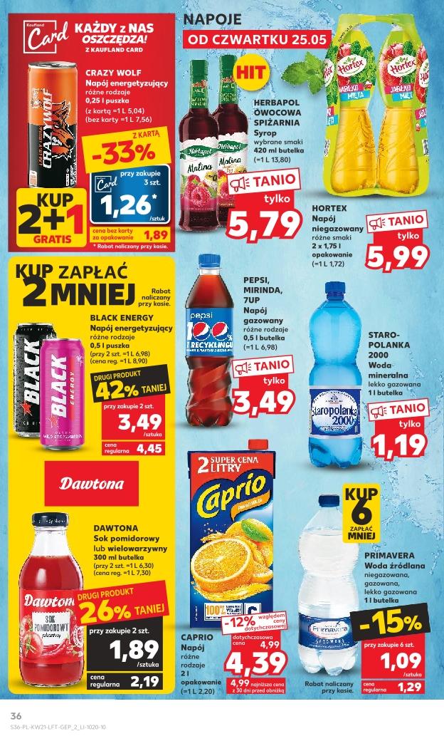 Gazetka promocyjna Kaufland str. 36
