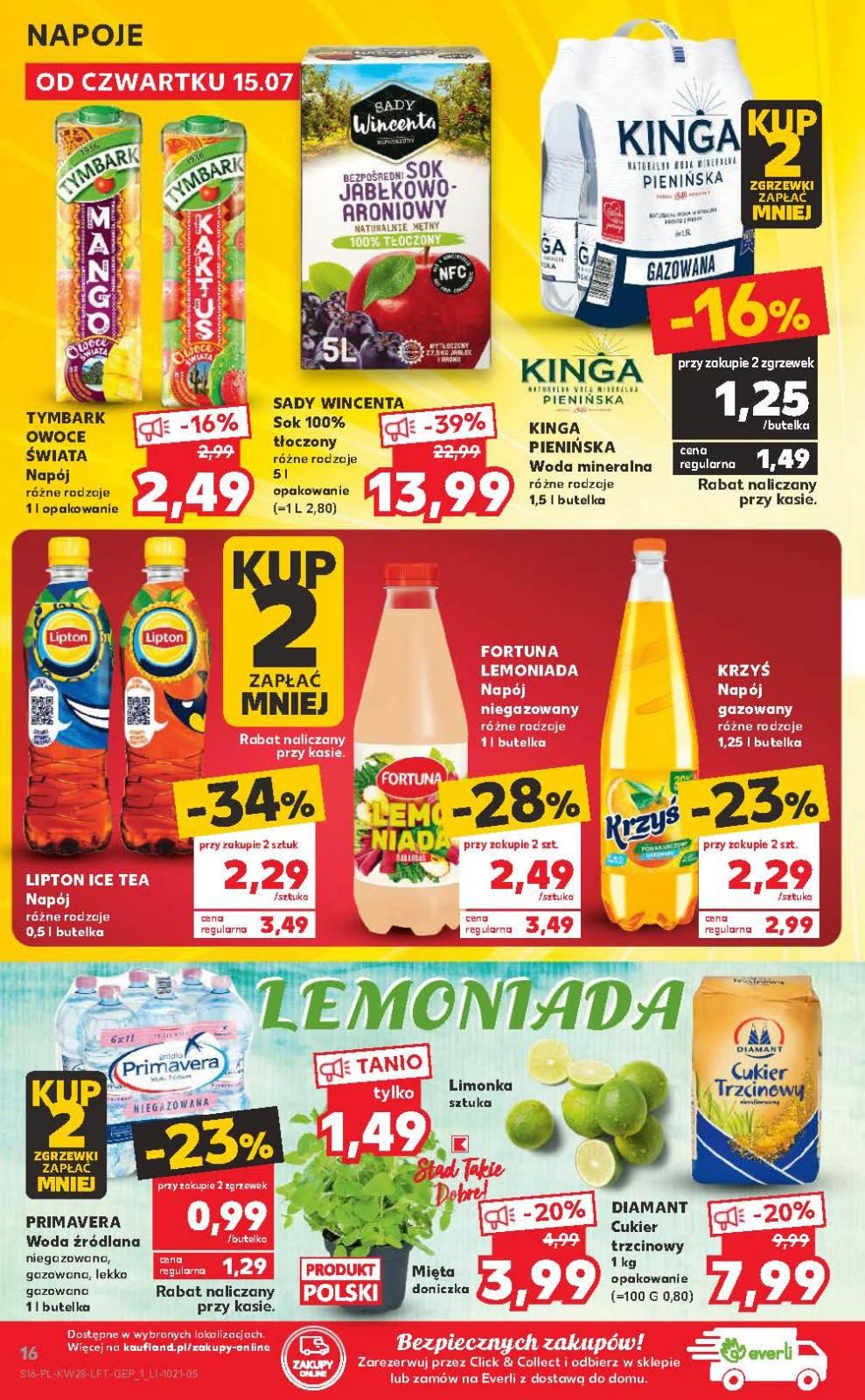 Gazetka promocyjna Kaufland str. 16