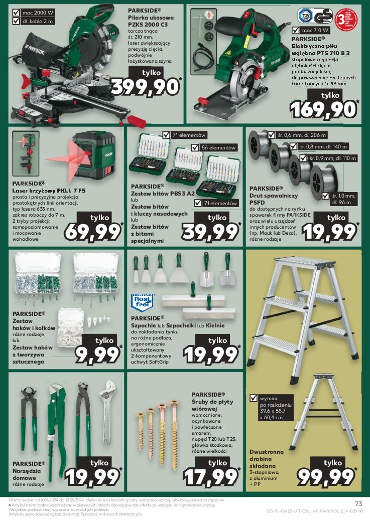 Gazetka promocyjna Kaufland str. 73