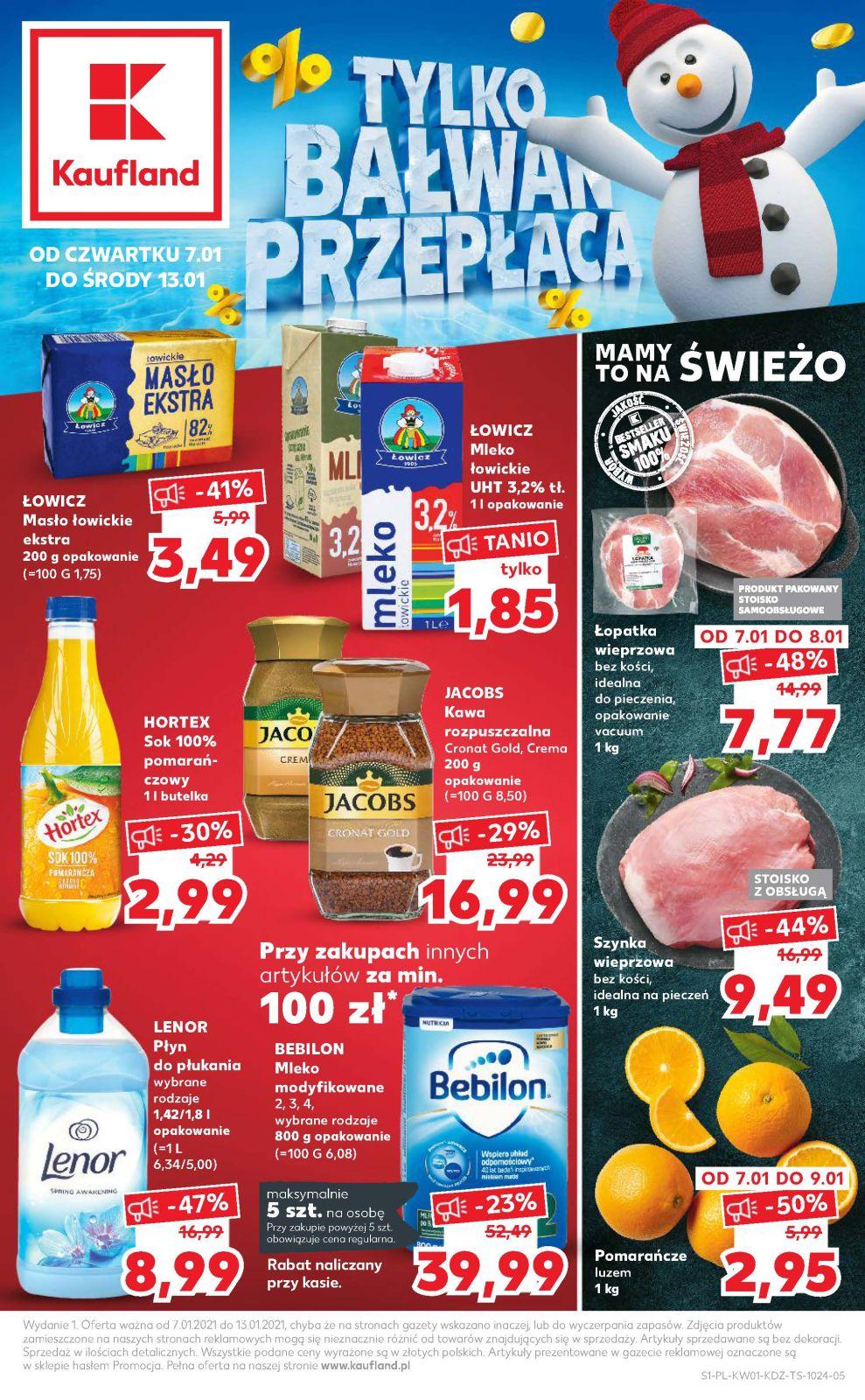 Gazetka promocyjna Kaufland str. 1