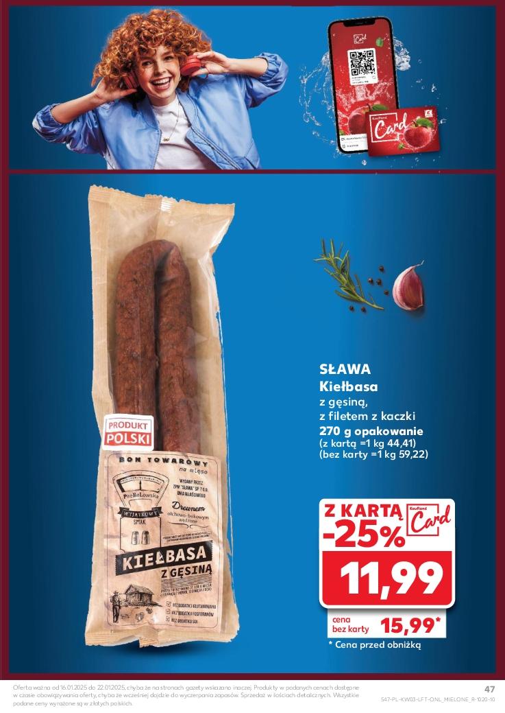 Gazetka promocyjna Kaufland str. 47