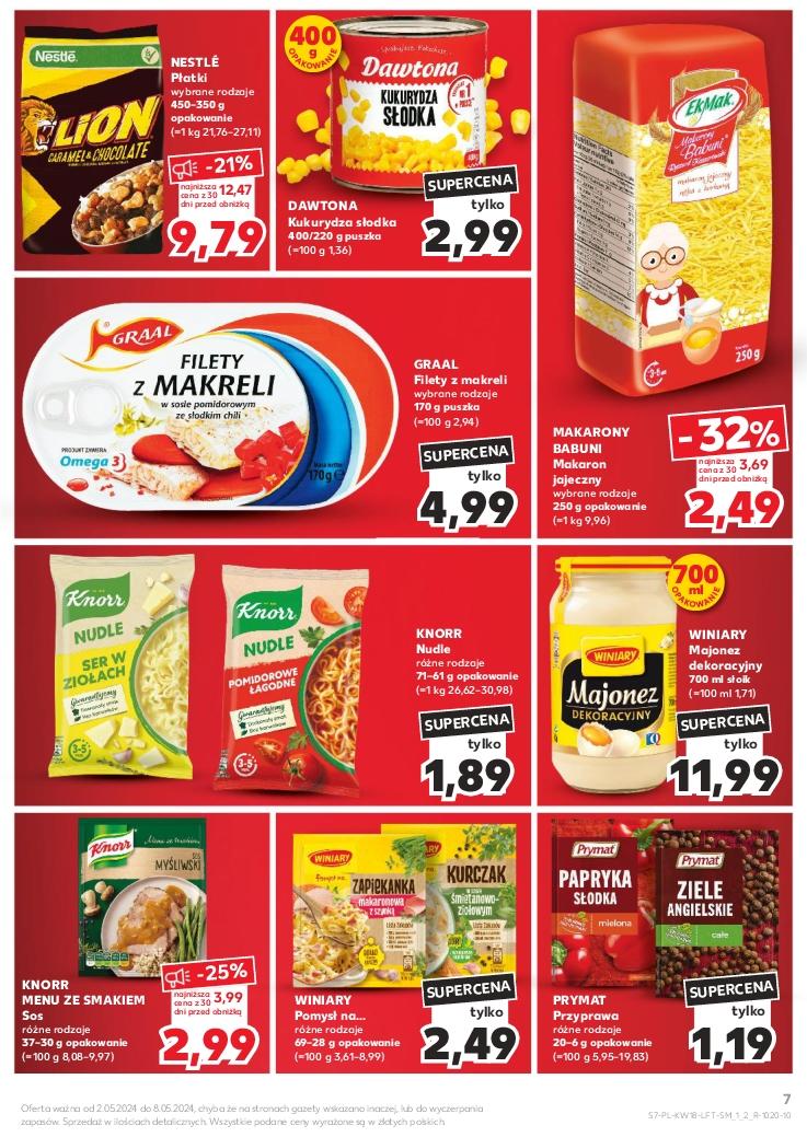 Gazetka promocyjna Kaufland str. 7