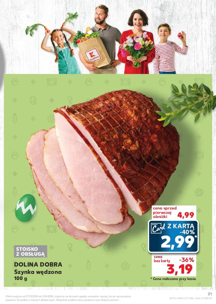 Gazetka promocyjna Kaufland str. 21