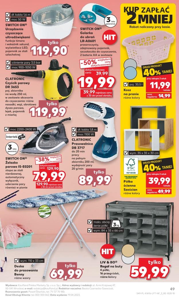 Gazetka promocyjna Kaufland str. 49