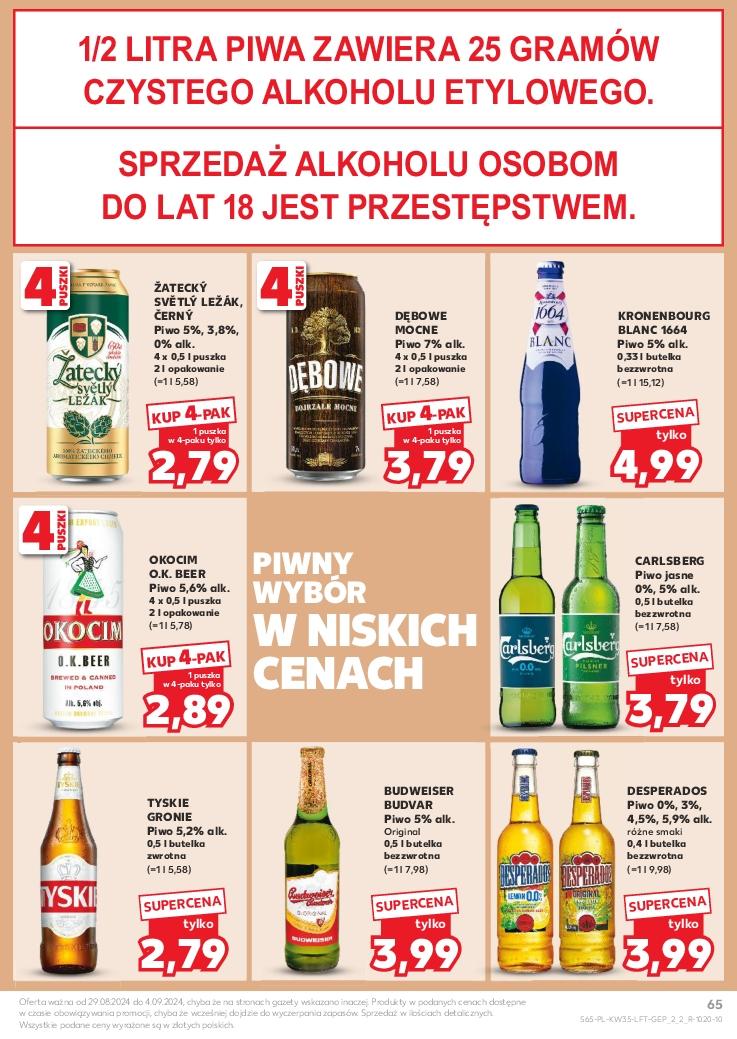 Gazetka promocyjna Kaufland str. 65