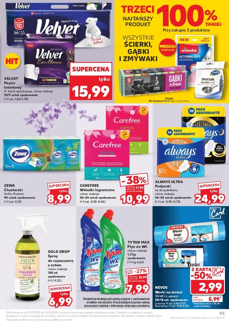 Gazetka promocyjna Kaufland str. 45