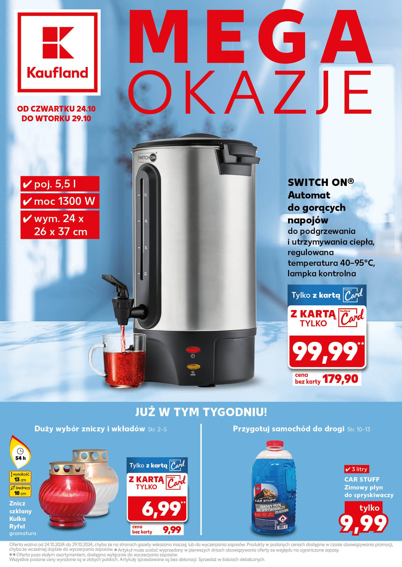 Gazetka promocyjna Kaufland str. 1