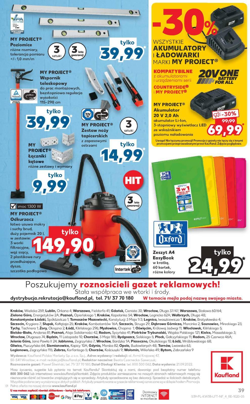 Gazetka promocyjna Kaufland str. 39