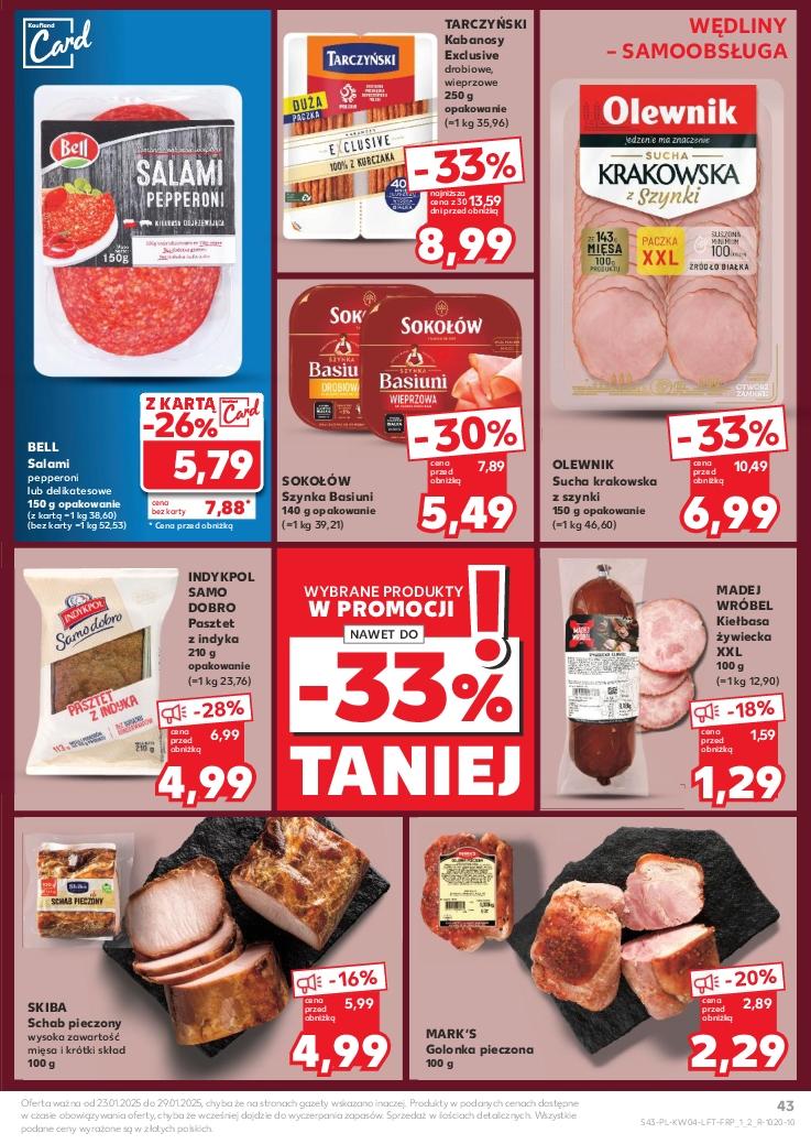 Gazetka promocyjna Kaufland str. 43