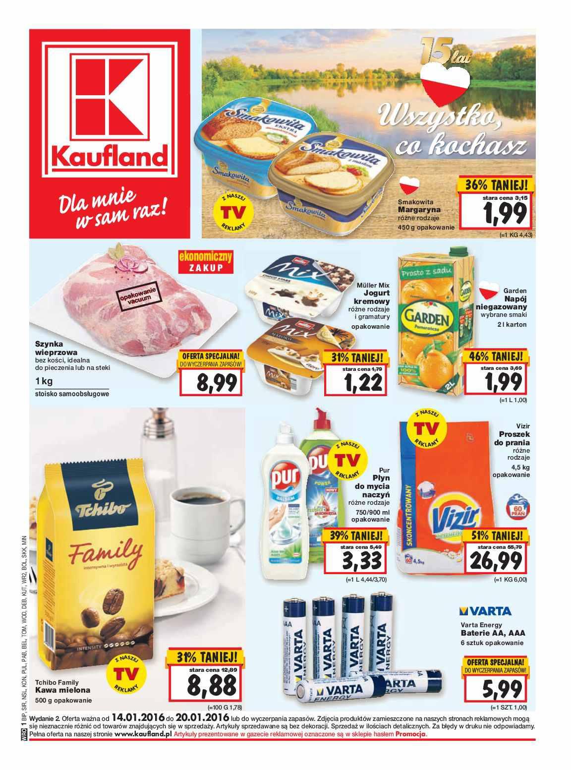 Gazetka promocyjna Kaufland str. 1