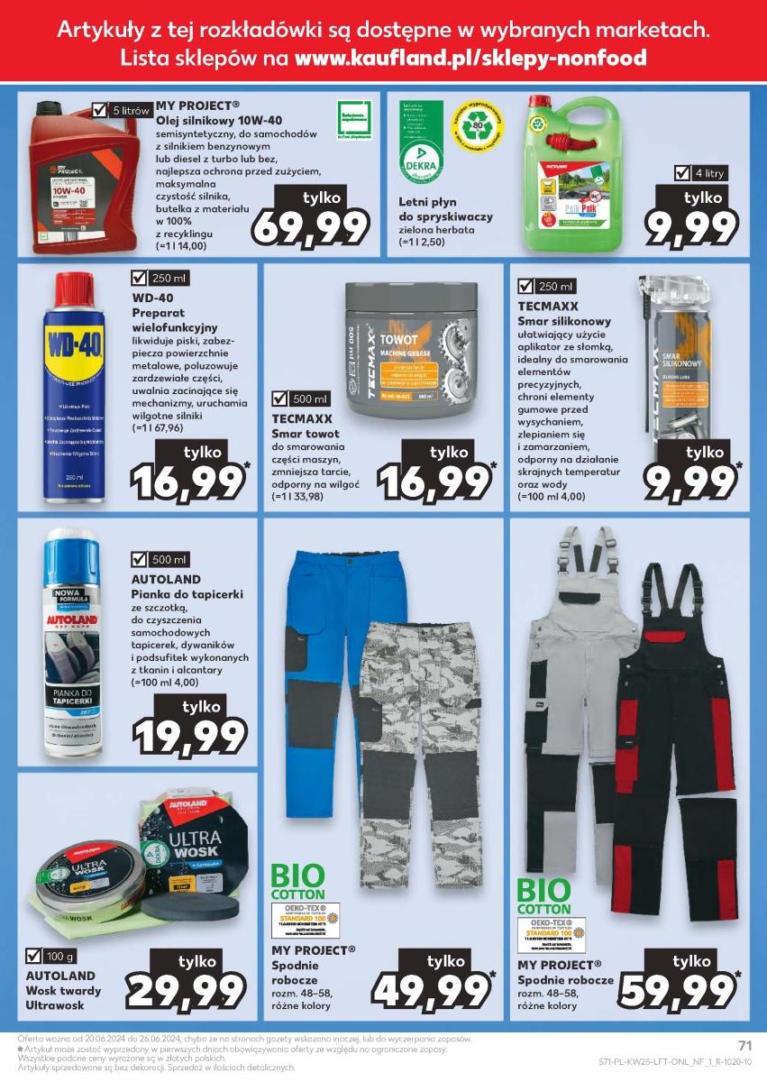 Gazetka promocyjna Kaufland str. 71