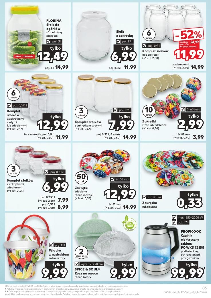 Gazetka promocyjna Kaufland str. 83