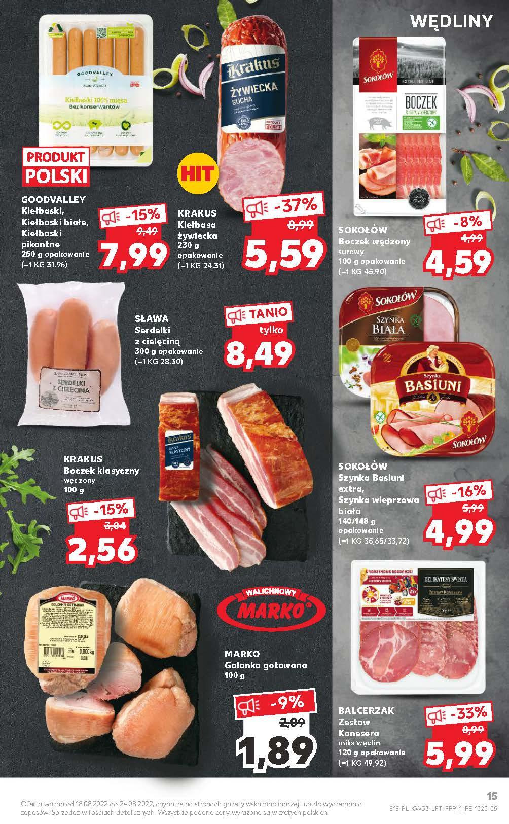 Gazetka promocyjna Kaufland str. 15