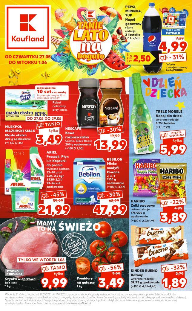 Gazetka promocyjna Kaufland str. 1
