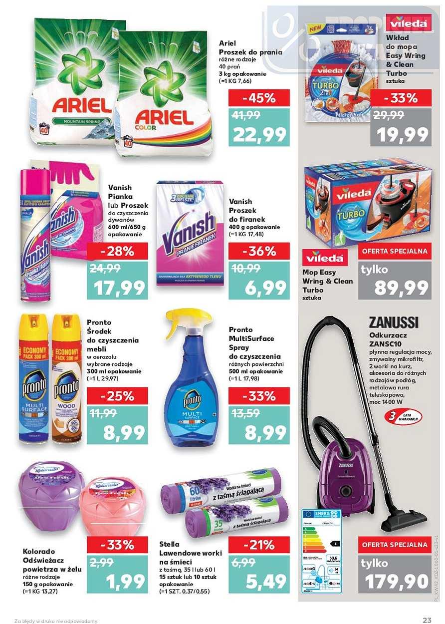 Gazetka promocyjna Kaufland str. 23