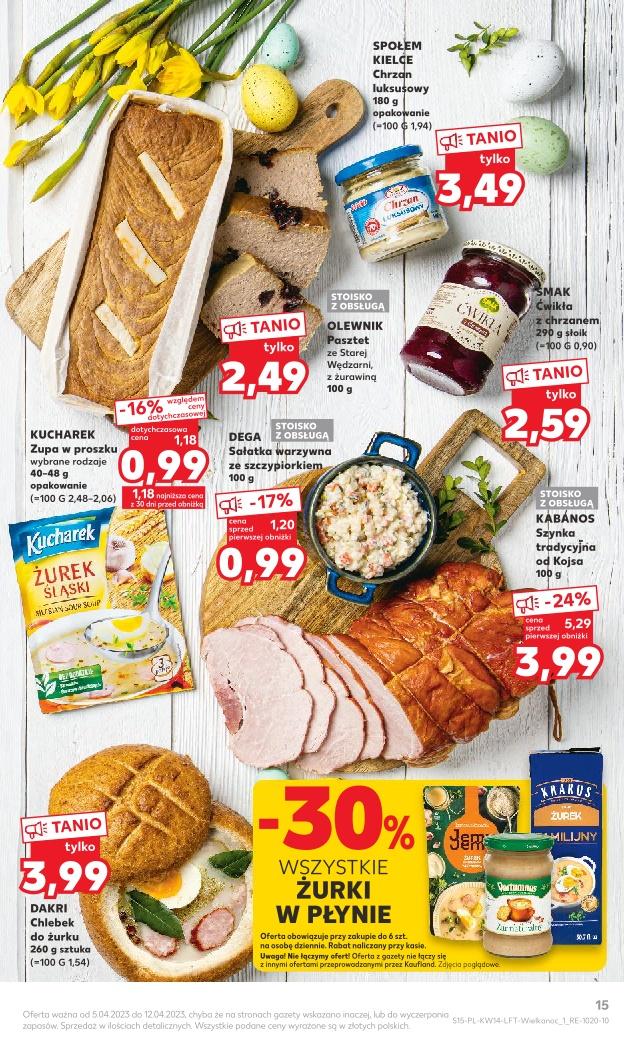 Gazetka promocyjna Kaufland str. 15