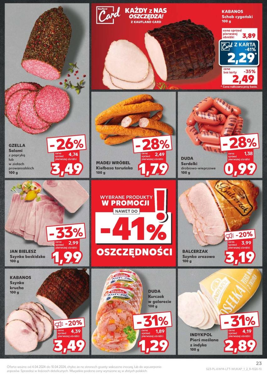 Gazetka promocyjna Kaufland str. 23