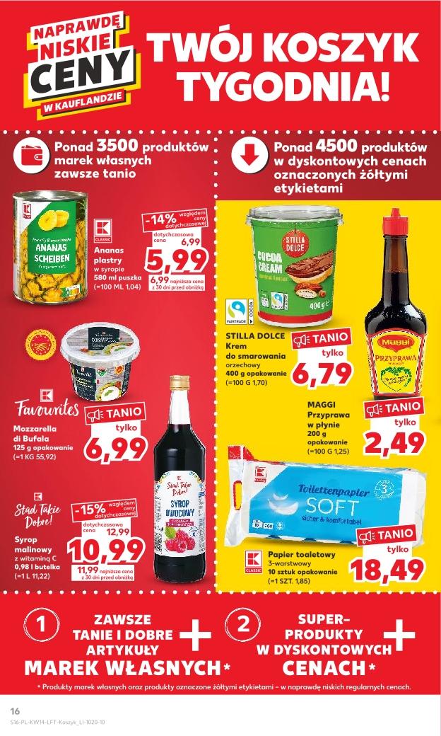 Gazetka promocyjna Kaufland str. 16