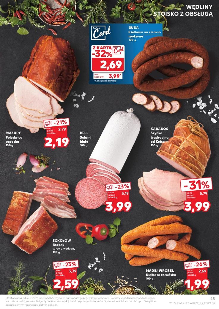 Gazetka promocyjna Kaufland str. 15