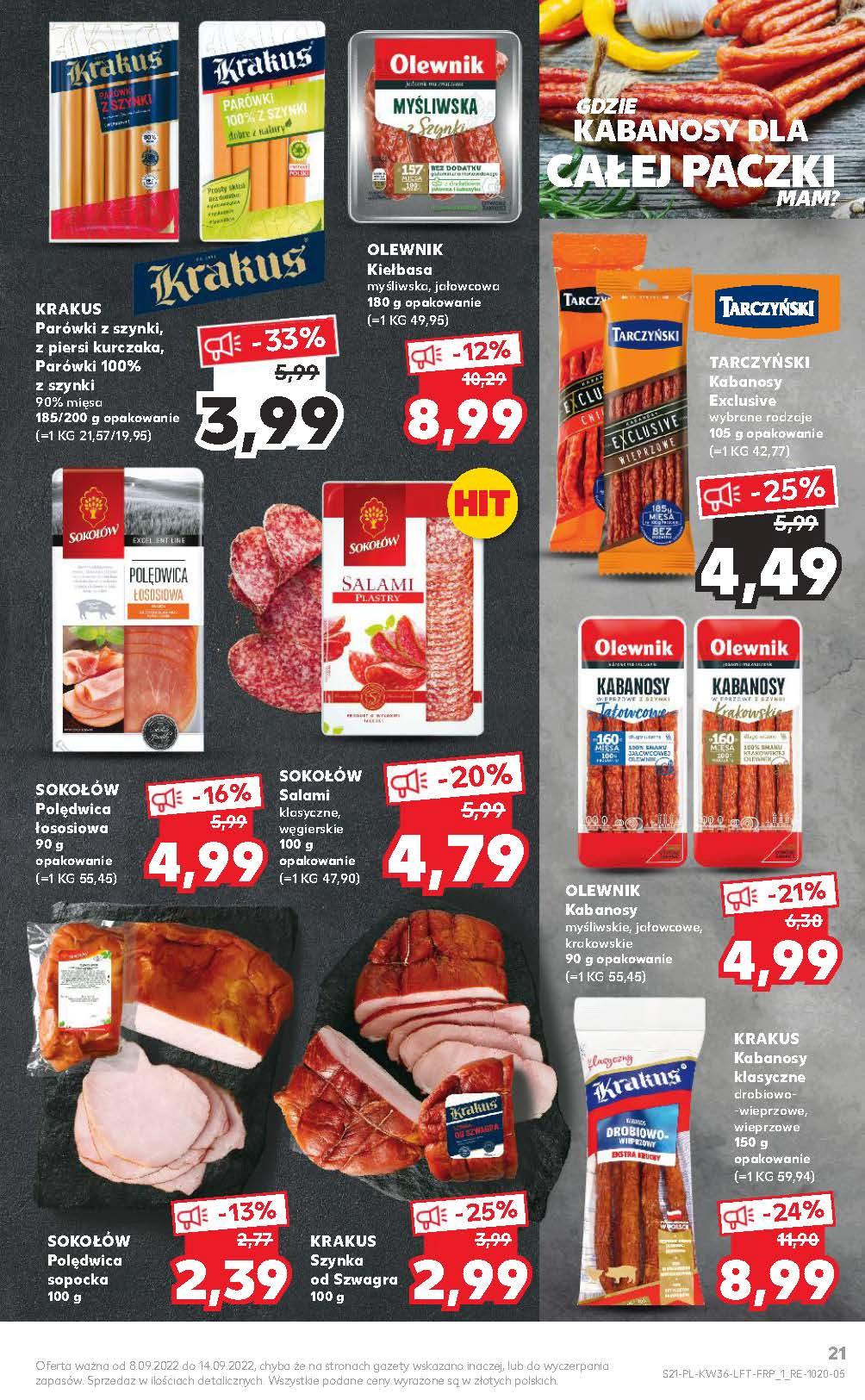 Gazetka promocyjna Kaufland str. 21