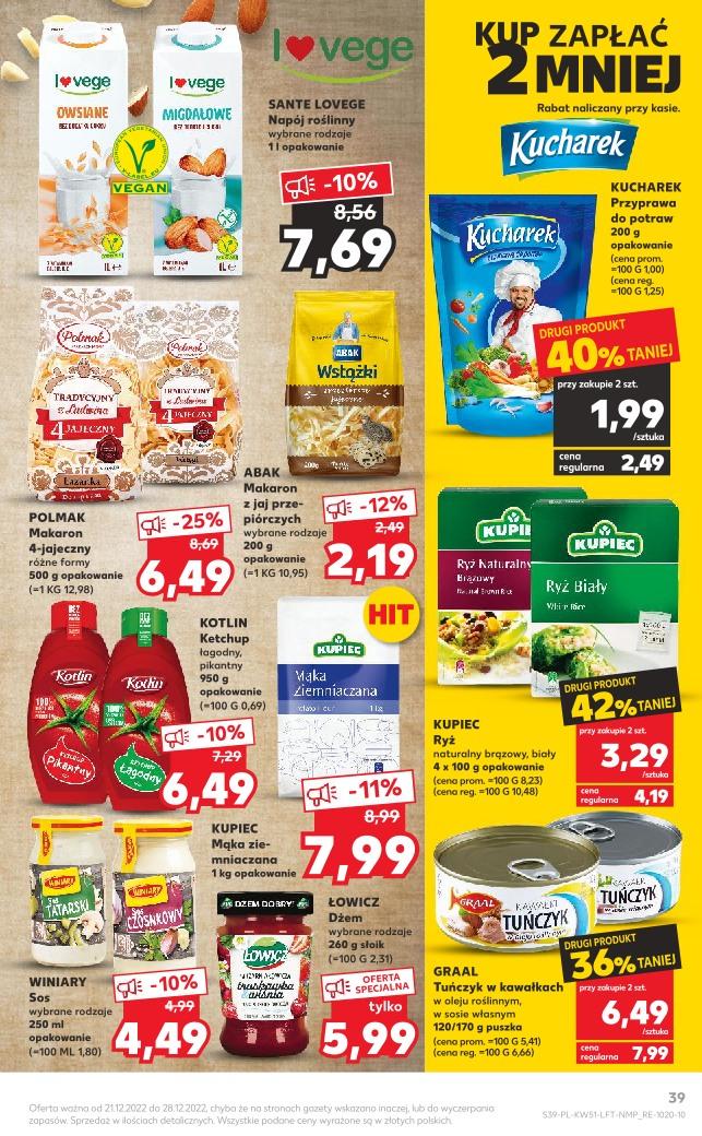 Gazetka promocyjna Kaufland str. 39