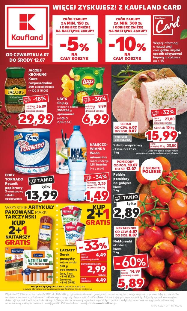 Gazetka promocyjna Kaufland str. 1
