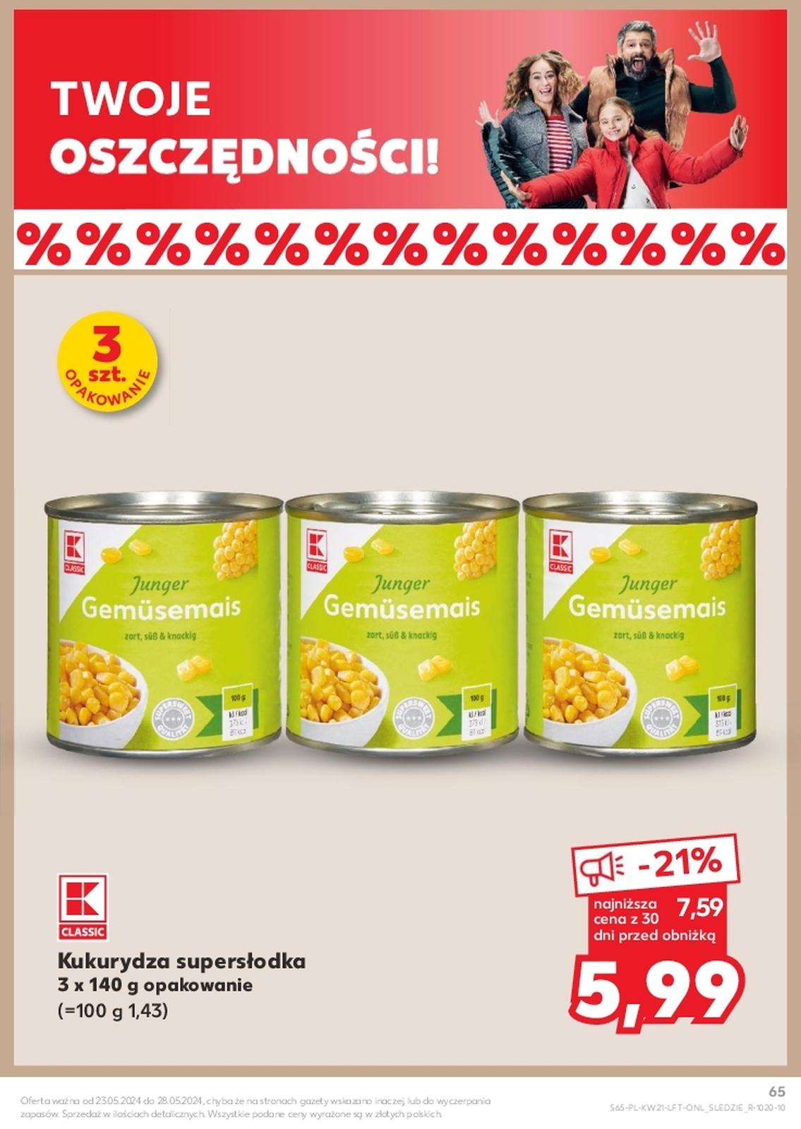 Gazetka promocyjna Kaufland str. 65