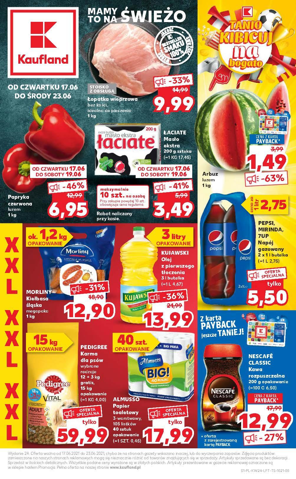 Gazetka promocyjna Kaufland str. 1