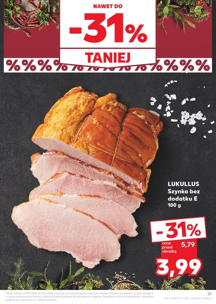 Gazetka promocyjna Kaufland str. 21