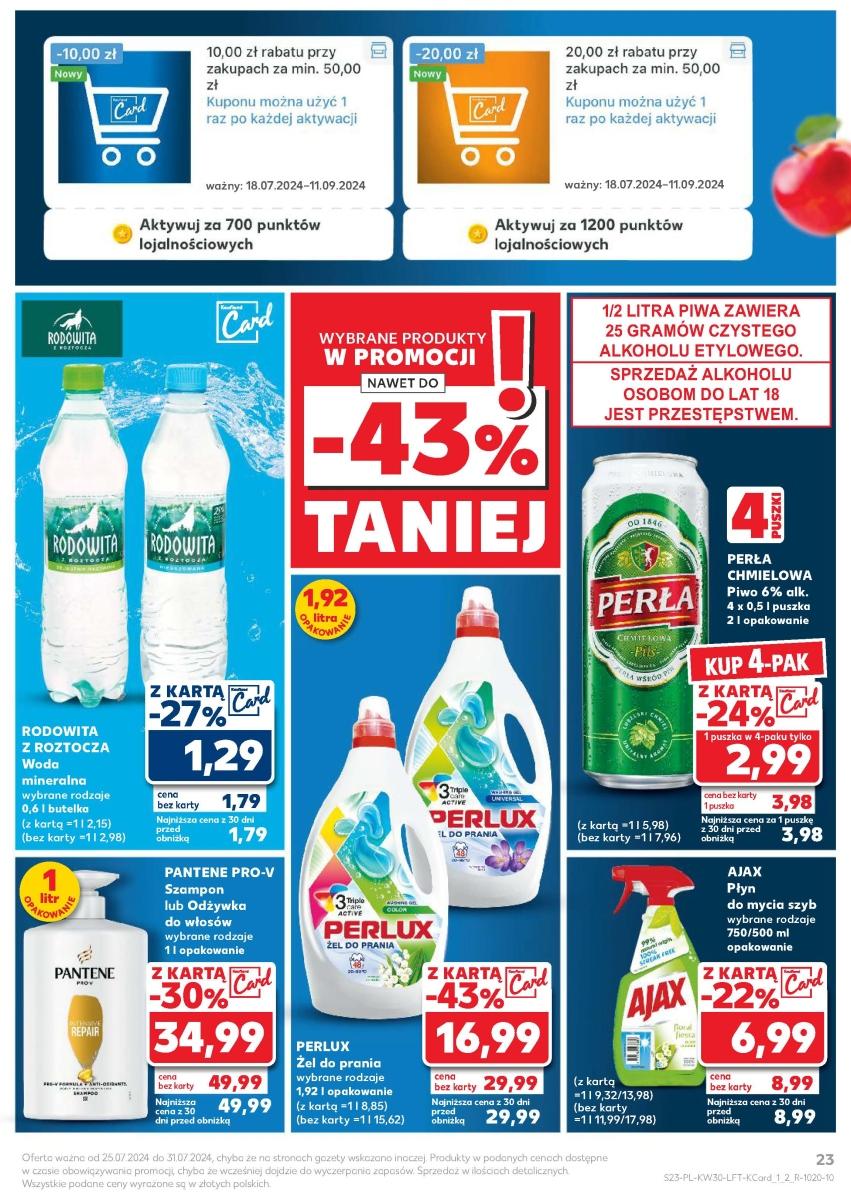 Gazetka promocyjna Kaufland str. 23