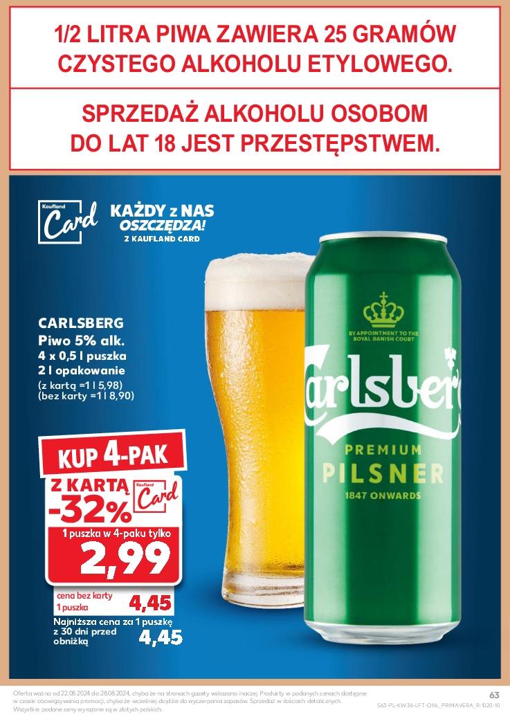 Gazetka promocyjna Kaufland str. 63