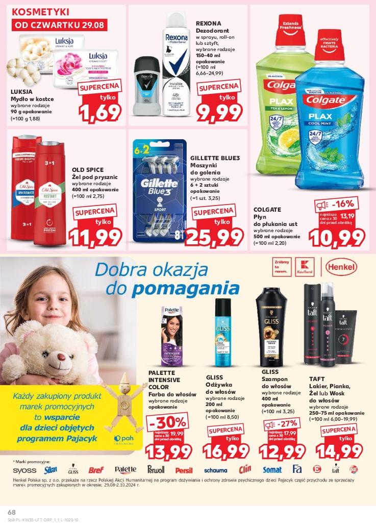 Gazetka promocyjna Kaufland str. 68