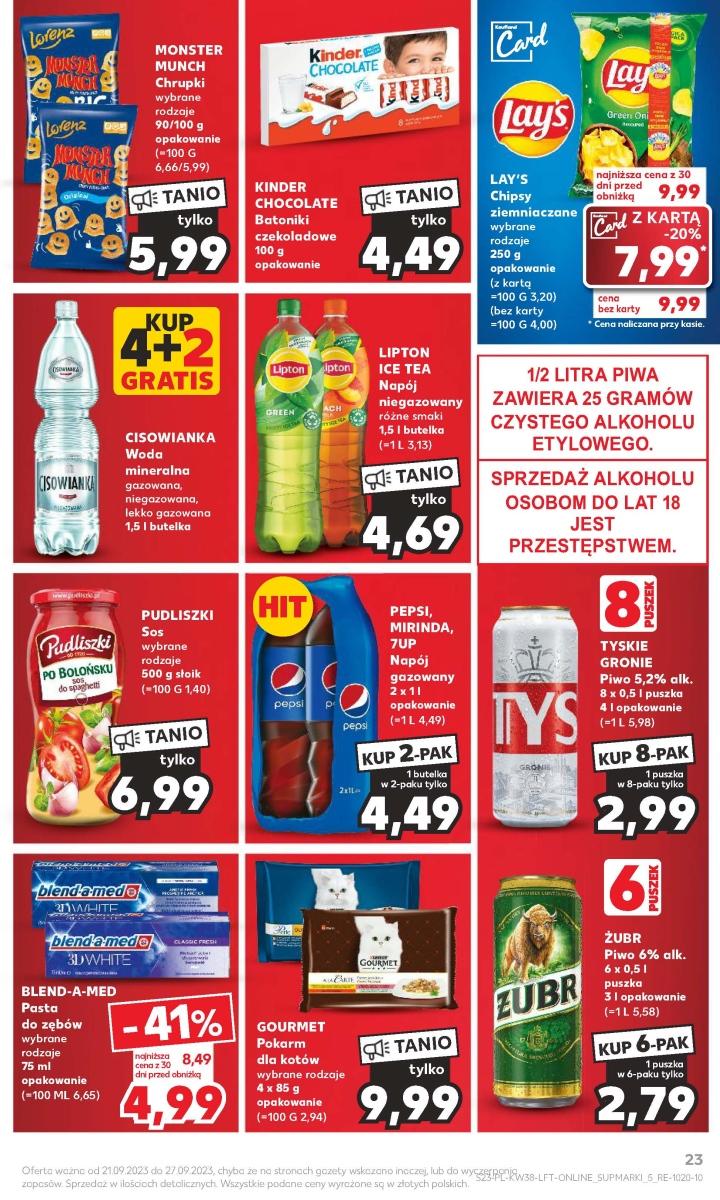 Gazetka promocyjna Kaufland str. 23