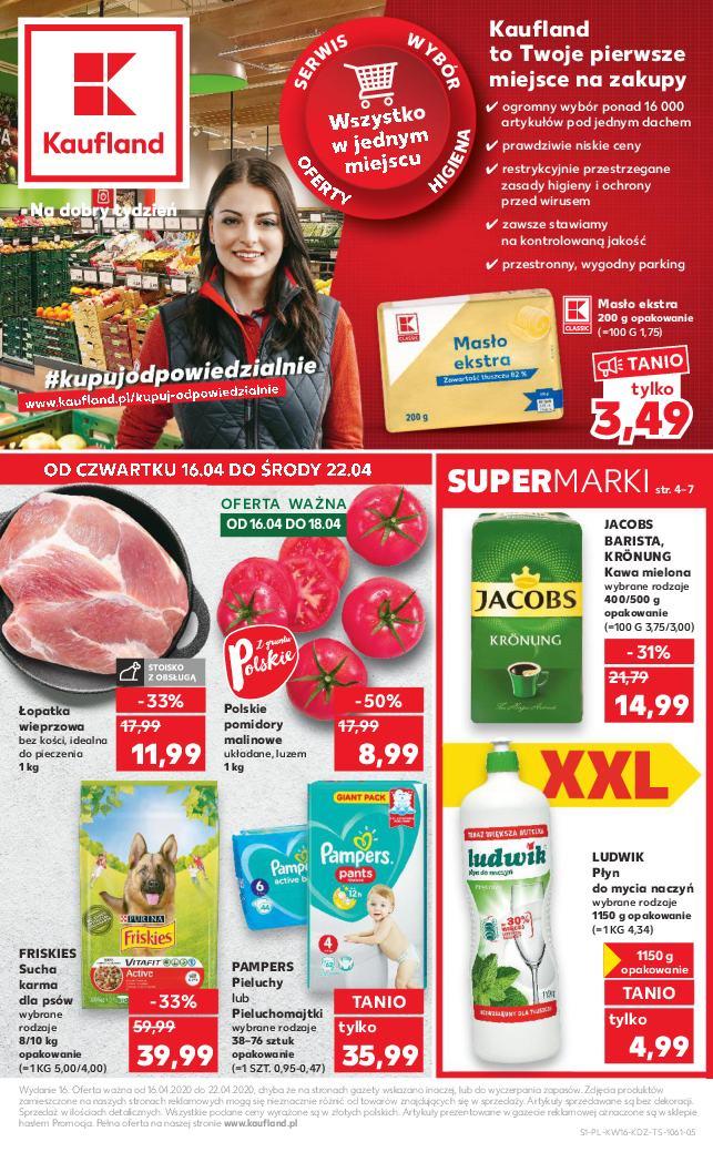 Gazetka promocyjna Kaufland str. 1