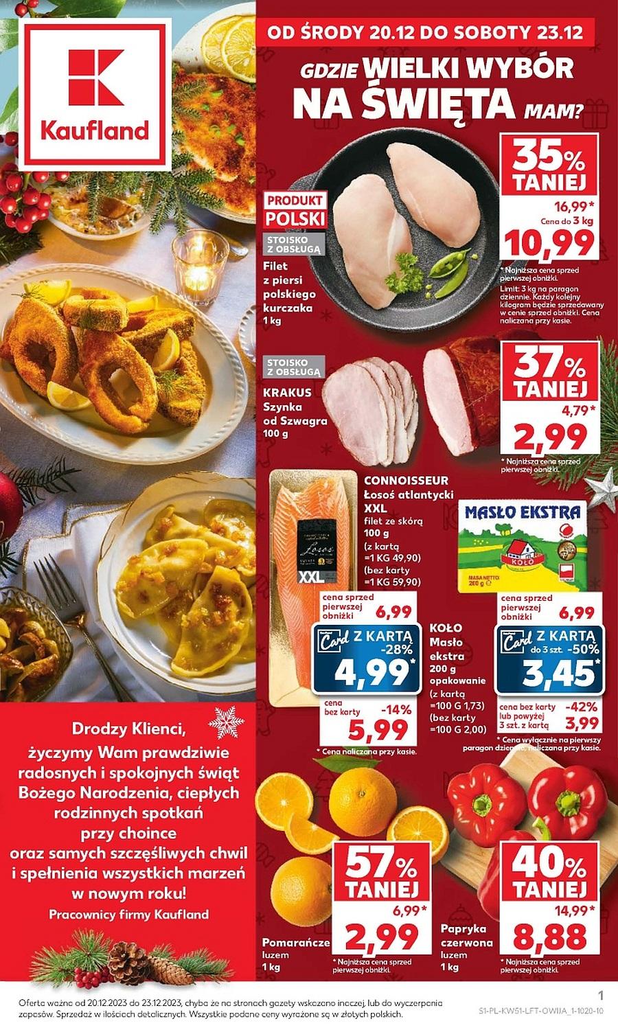 Gazetka promocyjna Kaufland str. 1