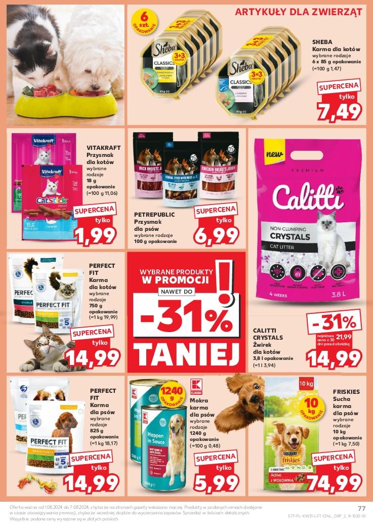 Gazetka promocyjna Kaufland str. 77