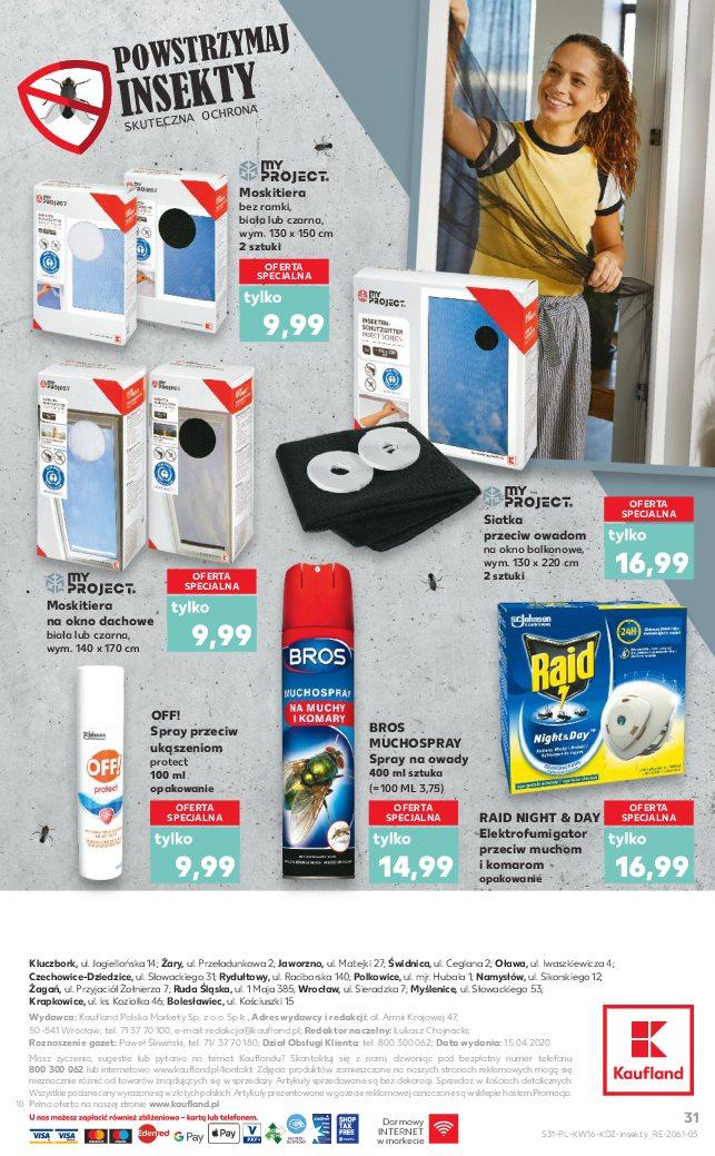 Gazetka promocyjna Kaufland str. 31